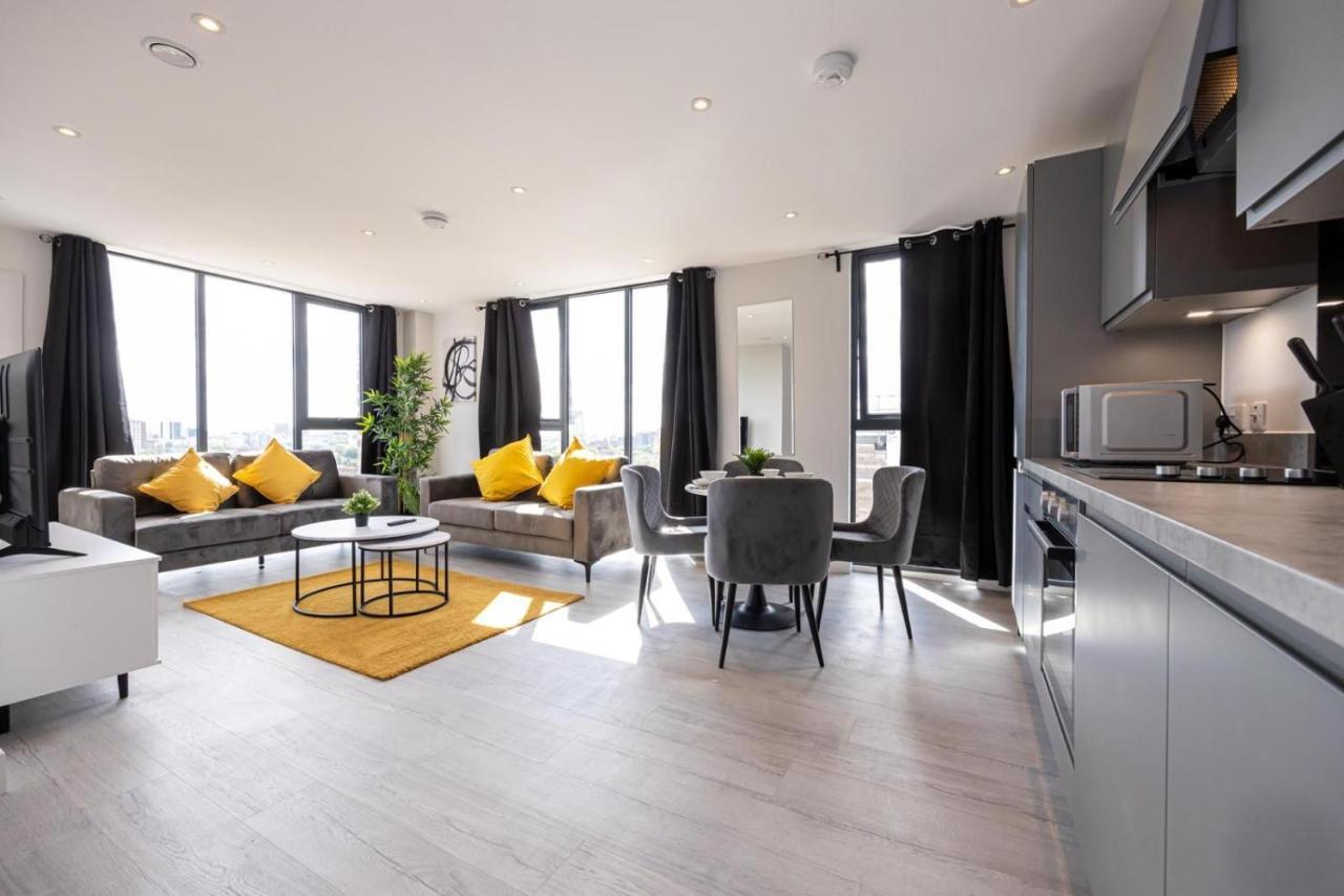 Contemporary 3 Bedrooms Apartment Manchester City 外观 照片