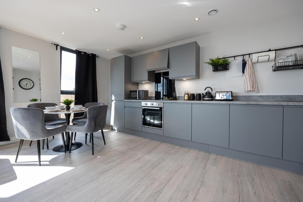 Contemporary 3 Bedrooms Apartment Manchester City 外观 照片