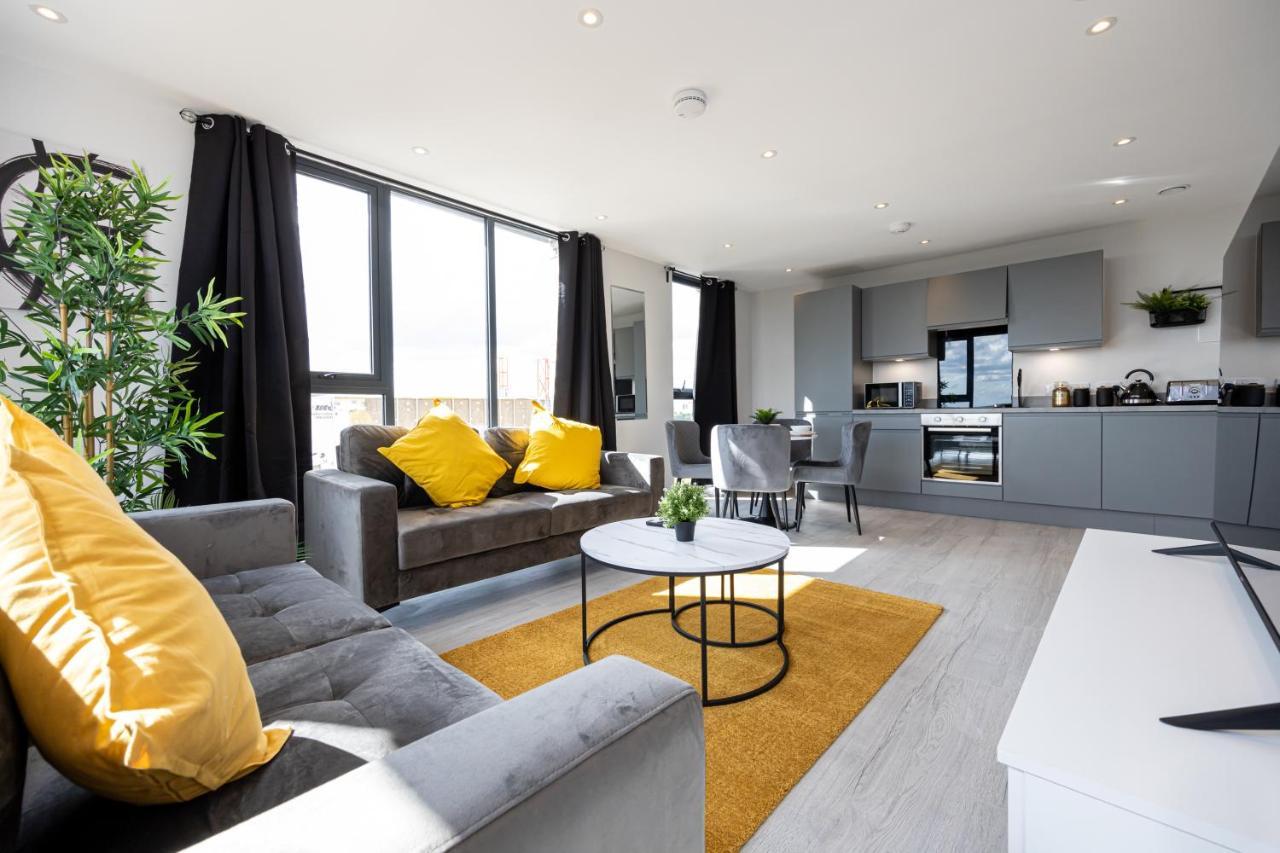 Contemporary 3 Bedrooms Apartment Manchester City 外观 照片
