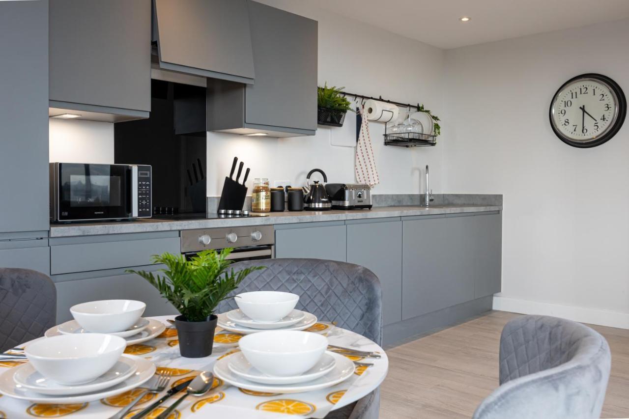 Contemporary 3 Bedrooms Apartment Manchester City 外观 照片
