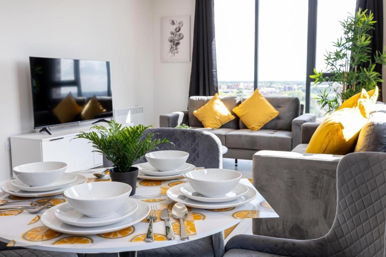 Contemporary 3 Bedrooms Apartment Manchester City 外观 照片